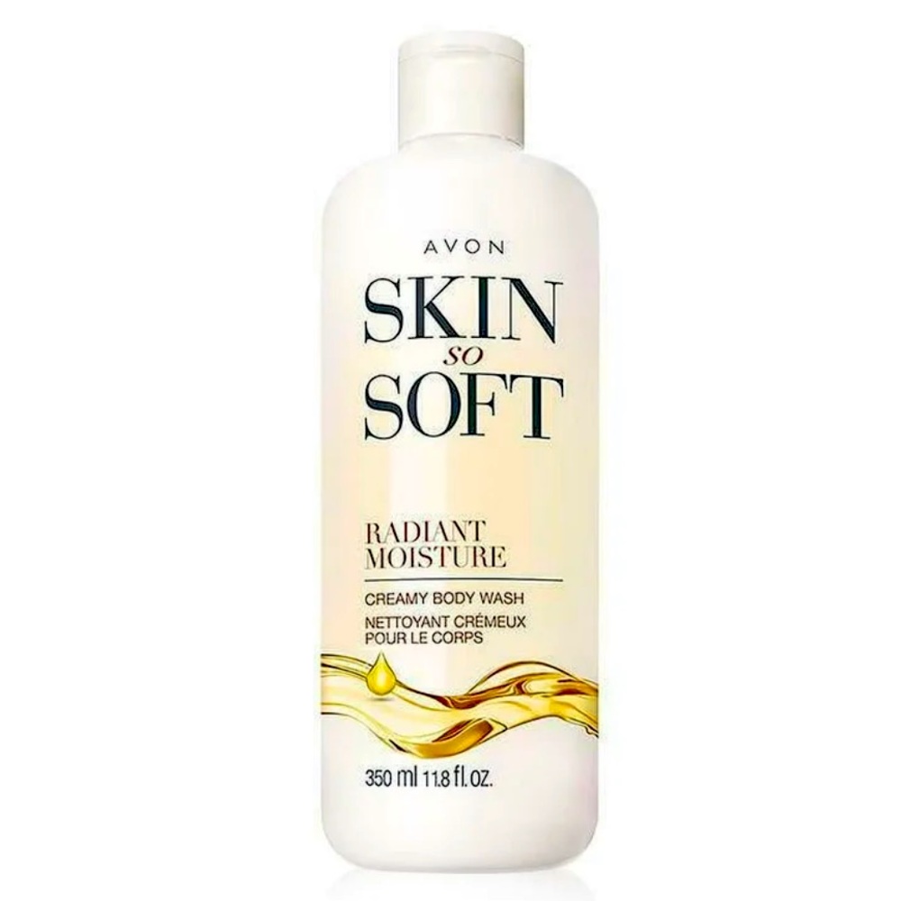 AVON Skin So Soft RADIANT MOISTURE Creamy Body Wash 11.8 oz - NEW & SEALED